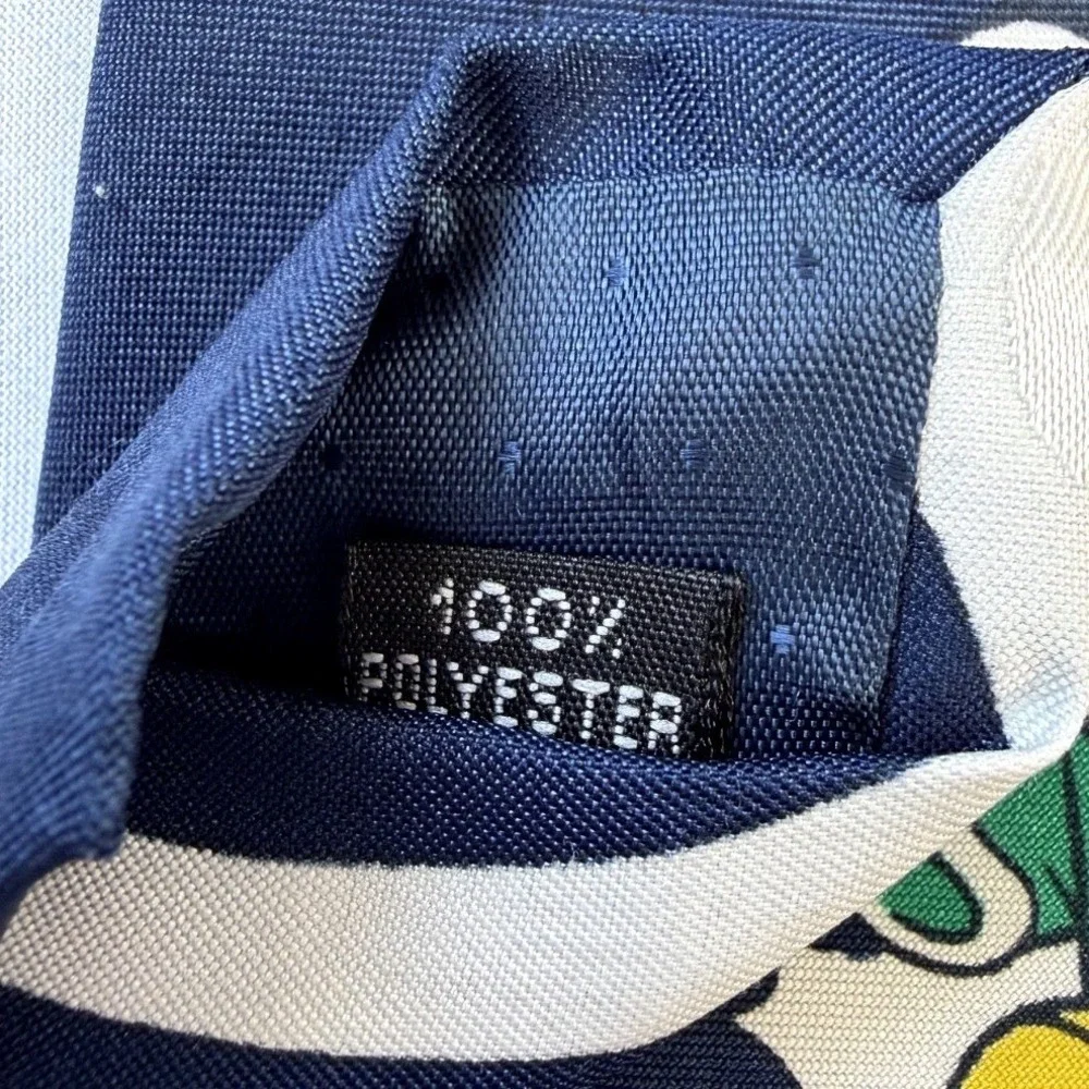 Vintage Mickey and Goofy Unlimited Polyester Soccer Neck Tie Rare 1990s